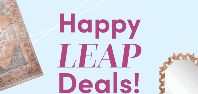  Happy Leap Deals!