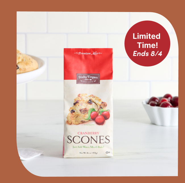  Sticky Fingers Cranberry Scone Mix