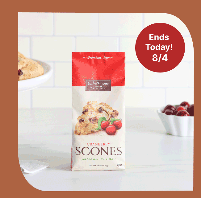  Sticky Fingers Cranberry Scone Mix