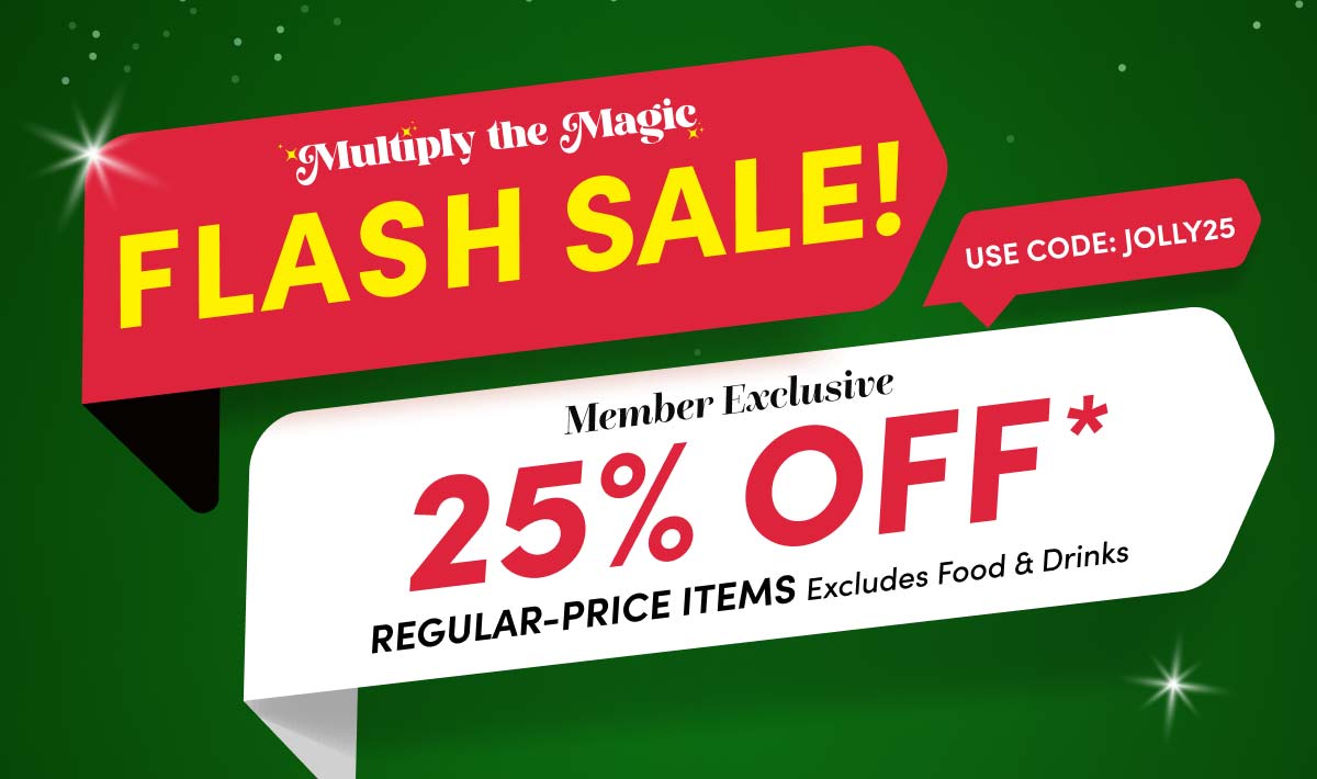  Members Save 25%*