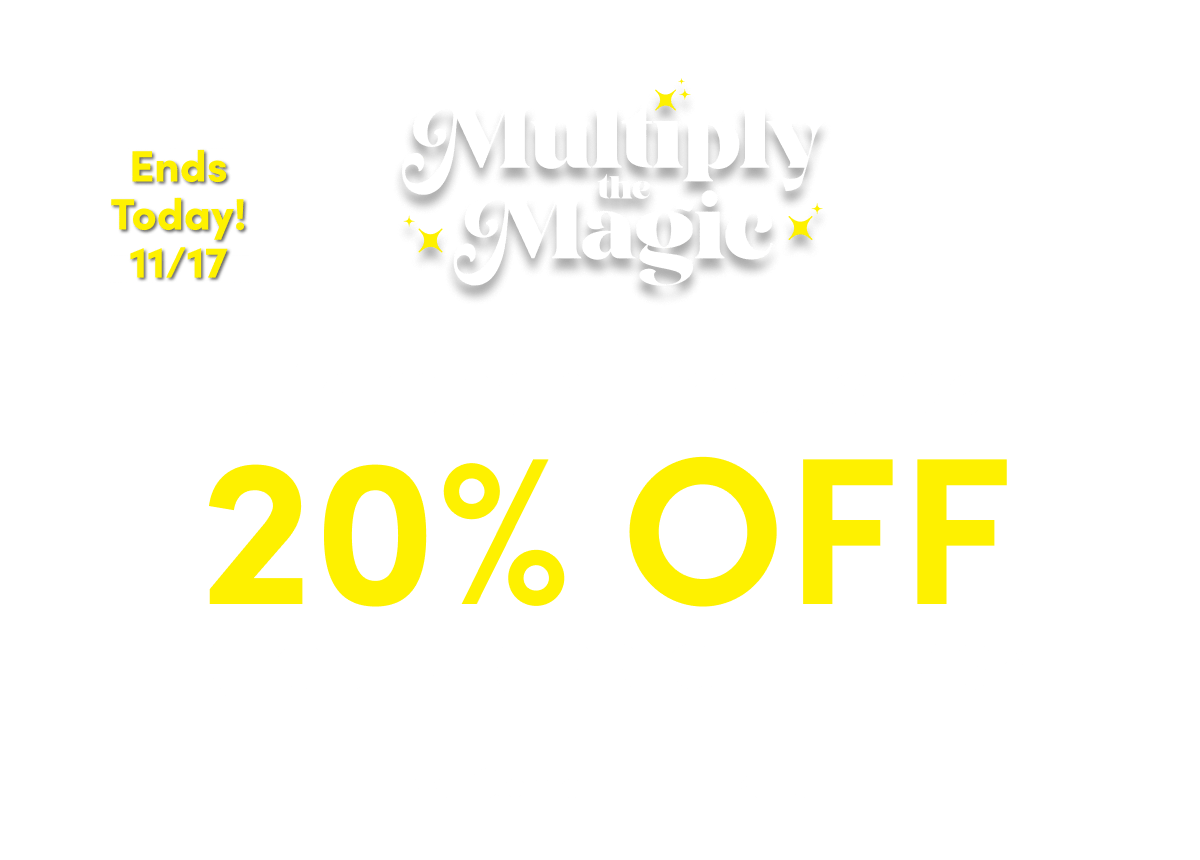  Members Get 20% Off Regular-Price Items*