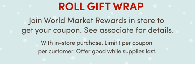  With In-Store Purchase. Limit 1 Per Coupon Per Customer. Offer Good While Supplies Last.