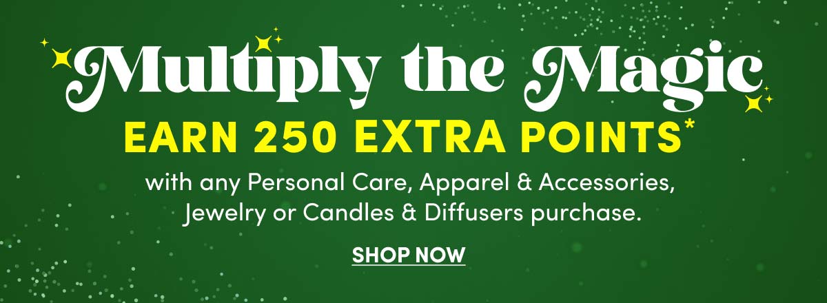  Earn 250 Extra Points* With Select Purchase In December ›