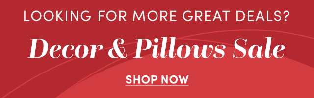  Decor & Pillows Sale ›